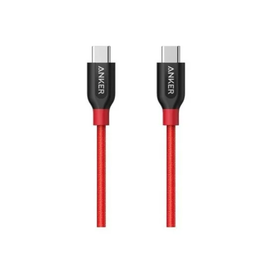 Anker Powerline+ Usb-C To Usb-C 2.0 (0.9M) - Red